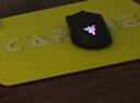 CAPERE(铠雷)防水全钢化微蚀刻玻璃游戏鼠标垫加厚中号防滑PU底电竞 玻璃垫【明亮黄】小号350x250x6mm 实拍图