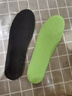 吸汗透气鞋垫军训防臭软弹净味运动除臭男士久站不累减震超软透气 超软运动鞋垫-绿底黑【1双装】 35-36 实拍图