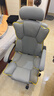 锦汐电脑椅办公椅子电竞椅家用人体工学椅老板椅主播靠背椅皮革转椅 灰色+4级杆+乳胶【二代升级】 实拍图