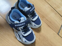 巴布豆童鞋男童轻便舒适运动鞋秋款百搭儿童跑鞋101553113藏青蓝/白29 实拍图
