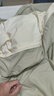 洁丽雅（Grace）四件套抗菌床上用品1.5/1.8米床 (被套:2×2.3M)薄荷绿 实拍图