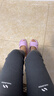 耐力克斯（NAILEKESI N）德绒护膝女关节膝盖保暖长款筒套护小腿秋冬防寒护腿老寒腿保护套 实拍图