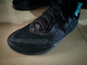匹克态极无双篮球鞋男鞋新款缓震低帮舒适男款耐磨专业实战薄底运动鞋 全黑-【黑武士】 45 实拍图