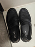百丽男鞋轻便一脚蹬商务皮鞋舒适真皮软底百搭乐福鞋A1174CM3 黑色 40 (250mm) 实拍图