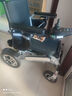 护卫神电动轮椅630老人专用全自动轻便可折叠旅行双人出行代步车W73001 【2】升级款/12安锂电池/快速折叠/电助推 搭载专利防翻系统/电磁刹车/六重减震 实拍图