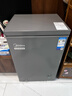 美的（Midea）100L/143L/200升KMF系列家用囤货小冷柜冰箱专利减霜冷藏冷冻两用一级能效母乳冰柜国家补贴 【BD/BC-100KMF(E)】 100L 实拍图