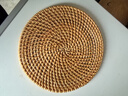 四万公里藤编隔热垫子家用防烫锅垫碗垫耐高温餐桌垫耐热盘子垫杯垫茶壶托 实拍图