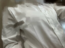 优衣库女装花式衬衫/长袖衬衣易打理垂坠479071 00 白色 XS 实拍图
