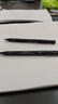 uni三菱（uni）0.2mm水性绘图针管笔 PIN-200美术设计描边笔勾线笔 黑杆红芯 单支装 实拍图