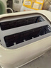 小熊（Bear）面包机早餐机 烤面包机吐司机多士炉家用烤面包片轻食机 双面6档匀烤DSL-C02K8 实拍图