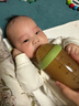奇琦宝（Qikibao）奶瓶6个月以上婴儿仿母乳硅胶奶瓶断奶神器奶瓶240ml带手柄重力球 【新3代】奶瓶（3-7个月）无吸管 实拍图