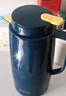 美厨（maxcook）保温壶热水瓶 家用暖壶宿舍玻璃内胆真空开水瓶1.3L北欧蓝MCH7087 实拍图