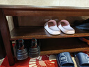 家逸实木换鞋凳鞋柜北欧家用鞋凳式鞋架进门口可坐穿鞋凳玄关试鞋凳子 实拍图
