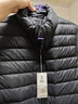 雪中飞经典新款基础舒适轻薄羽绒便捷短款保暖羽绒小马甲轻盈便携舒适 宝石黑|8086-男 2XL 180/100A 实拍图