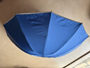 泽时雨（zeshiyu）德国绿巨人24骨反向伞全自动雨伞超大男女加厚加固防晒伞定做礼品 双纤24骨124CM-蓝色（送礼盒） 实拍图