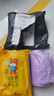 垃圾袋家用加厚办公室彩色平口式拉圾厨房桶一次性塑料袋 150只【彩色45*45cm】平口垃圾袋 实拍图