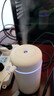 Hulker 【10W+销量加湿器】加湿器 卧室迷你家用办公室桌面车载低噪上加水小型usb空气加湿器 【白色】420ml大容量/低噪加湿/定时断电 实拍图