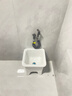 拖把池家用阳台小号陶瓷洗拖布池台控墩布池卫生间方形自动 【手动款】34cm+下水器如图二 实拍图