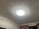 惠普轻奢led吸顶灯全光谱护眼水晶卧室书房灯主卧房间中山灯具包安装 实拍图