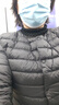 雅鹿羽绒服女轻薄短上衣2025秋冬季新款女士轻便外穿内胆保暖羽绒外套 黑色 2XL 【125-140斤】 实拍图