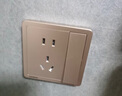 西门子（SIEMENS）开关面板 10AX三开双控 哑光暗装开关 蕴逸象牙白5TA4333-3NC01 实拍图