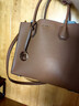 MICHAEL KORS 迈克高仕 MK Mercer 大号皮质托特包手提包斜挎包 牛皮棕 230 大号 实拍图