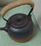 金镶玉粗陶提梁煮茶壶家用煮水壶电陶炉明火烧水壶功夫茶具750ML陶壶 提梁粗陶煮水壶新750ml 实拍图