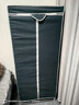索尔诺 布衣柜简易衣柜宿舍卧室寝室钢架衣橱加固出租房防尘收纳布衣柜 8501银灰色【长70*高155】 实拍图