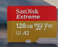 闪迪（SanDisk）128GB TF(MicroSD)内存卡 4K极速金卡A2 V30 U3行车记录仪 运动相机无人机 监控存储卡 读190MB/s 实拍图