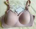 嫚熙（EMXEE）哺乳内衣孕妇文胸喂奶前开扣聚拢有型怀孕期胸罩 【粉色】2mm轻薄杯清凉排湿 L 实拍图
