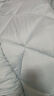 雅鹿·自由自在被子秋冬天季单人学生宿舍空调被芯单人棉被5斤150x200cm 蓝格 实拍图