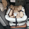 初婴贝儿童安全座椅汽车用0-4-12岁婴儿宝宝车载可坐可躺i-Size通风加热 悦享版金+通风加热+支撑腿+遮阳棚+175°躺 实拍图