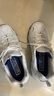 斯凯奇（Skechers）女鞋秋冬小白熊休闲鞋子厚底增高百搭运动软底老爹鞋99999863 白色/海军蓝色/WNV 37 实拍图
