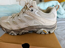 迈乐（Merrell）官方店男女款户外登山徒步鞋减震MOAB 3迈越者轻量防滑耐磨透气 J035883白灰米（男款） 43 实拍图