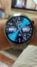 HUAWEI WATCH 5 46mm高端款航天级钛合金表壳木星棕素皮复合表带首创X-TAP智感窗eSIM通信华为智能手表 实拍图