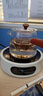 忆壶茶（YIHUTEA） 玻璃茶壶侧把泡茶壶 电陶炉煮茶器功夫茶具套装煮茶壶茶道杯 1300w多功能炉+壶700ml 实拍图