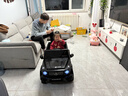 福儿宝奔驰授权大G儿童电动车玩具车可坐人四轮带遥控越野小孩宝宝送礼 四驱黑+减震器+后备箱+皮座 实拍图