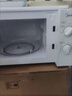 美的（Midea）快捷微波炉 家用小型  360°转盘加热  旋钮操控 高温杀菌 易洁内胆 M1-L213B 纯白 实拍图