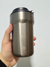 京东京造保温杯 咖啡杯男女便携随行水杯实用杯子 银灰色360ml 实拍图