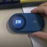 中兴（ZTE）随身wifi6免插卡/移动4G全网通/无线上网卡随行笔记本宽带网络设备3000mAh大电池 U10S Pro青青 实拍图