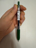 斑马牌（ZEBRA）【热门商品】JJ15 按动中性笔 签字笔 0.5mm子弹头啫喱笔水笔 学生彩色手账笔 深翠绿色 实拍图