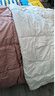 水星家纺被子羊毛被100%纯羊毛被子春秋被秋冬被子被芯150x210cm约3.8斤 实拍图