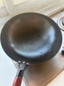 京严铁锅章丘炒锅正宗老式无涂层精铁不粘炒菜锅家用圆底煎锅燃气专用 【宗师级｜古法技艺】适合3-5人  直径 32cm 【三次开锅发货｜不粘不锈｜好养锅】 实拍图