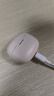 漫步者（EDIFIER）零感豆Air X蓝牙耳机真无线半入耳式音乐游戏运动高音质通话降噪长续航蓝牙6.0低音超短柄2025新款 云白【超短柄+专利设计】 实拍图