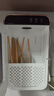 京严筷子消毒烘干一体机家用筷笼筒壁挂免打孔餐具杀菌置物筷桶收纳盒 插电款【高温烘干+消毒】免打孔 实拍图