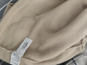 班尼路秋冬季双面摇粒绒夹克男保暖舒适内胆潮流百搭立领时尚上衣外套 【半拉链摇粒绒】-浅米#纯色 L 【双面摇粒绒更保暖】 实拍图