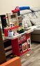 Eve Stone SPECIAL GIRL LIKE YOU女孩玩具儿童厨房玩具3-6岁套装仿真厨具做饭玩具过家家小厨房4岁 超大号100cm+烤面包机+101件套红 男女孩6-12宝宝1到3岁生日礼物 实拍图