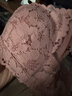 好奇蜜斯【寇莉】蕾丝小胸聚拢显大内衣女无钢圈性感纯欲法式胸罩文胸套装 干枯玫瑰色 75B 实拍图
