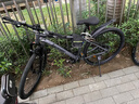 永久自行车成人山地车自行车学生男女铝合金变速公路自行车油碟单车 【铝架/全套密封轴承】摩天灰 24速 27.5寸【推荐175-195cm】 实拍图