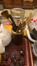 久堂茶道六君子套装功夫茶具配件茶夹茶刀茶勺杯叉养壶笔泡茶工具用品 兰-铜木六君子（铜木配件） 实拍图